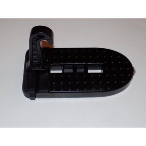 Car Multi-Functional Latch Door Step, Roof Access, Compact and Foldable (Black)